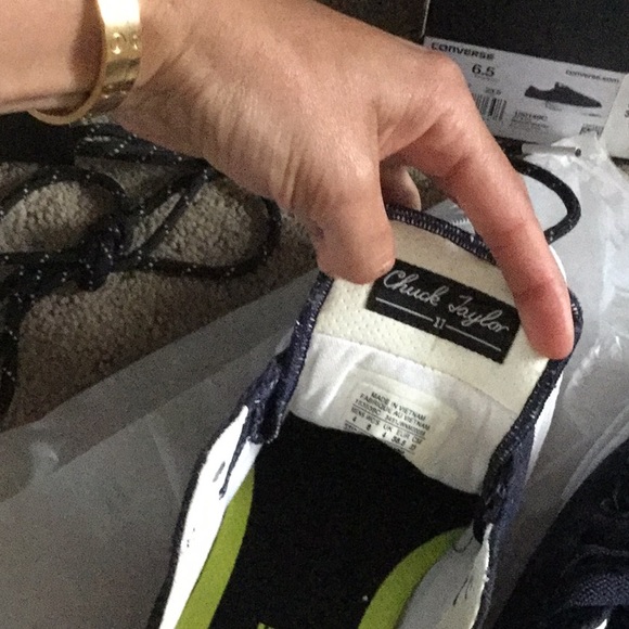 Converse low top blue w/ the lunarlon insoles - Picture 4 of 6